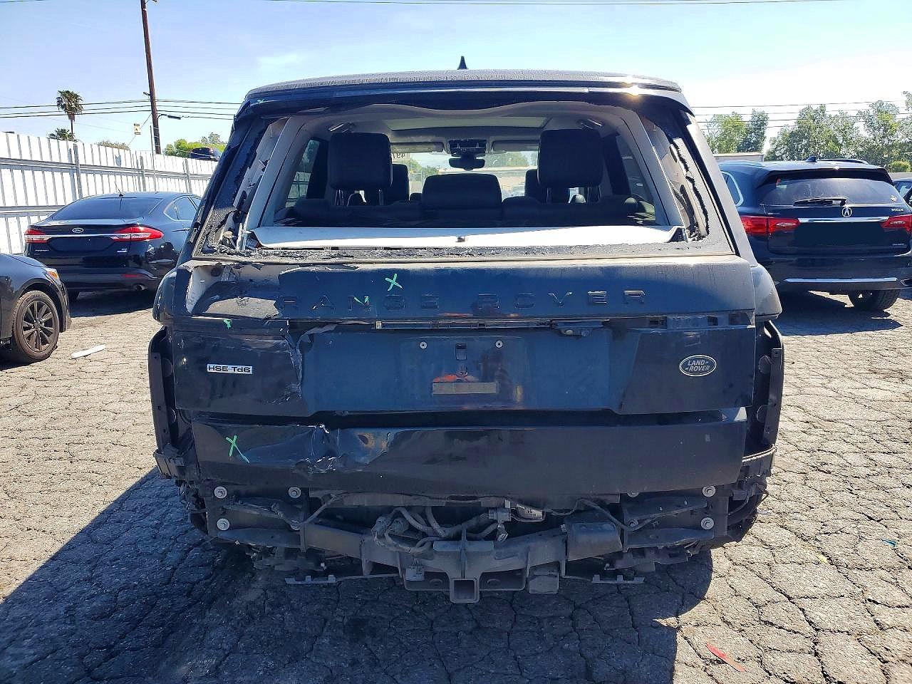2017 Land Rover Range Rover Hse Black vin: SALGS2FK9HA328464
