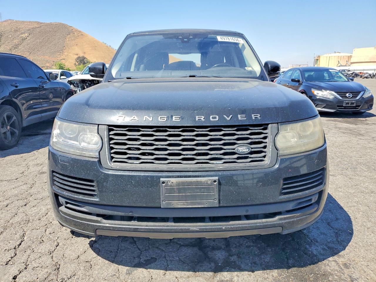 2017 Land Rover Range Rover Hse Black vin: SALGS2FK9HA328464