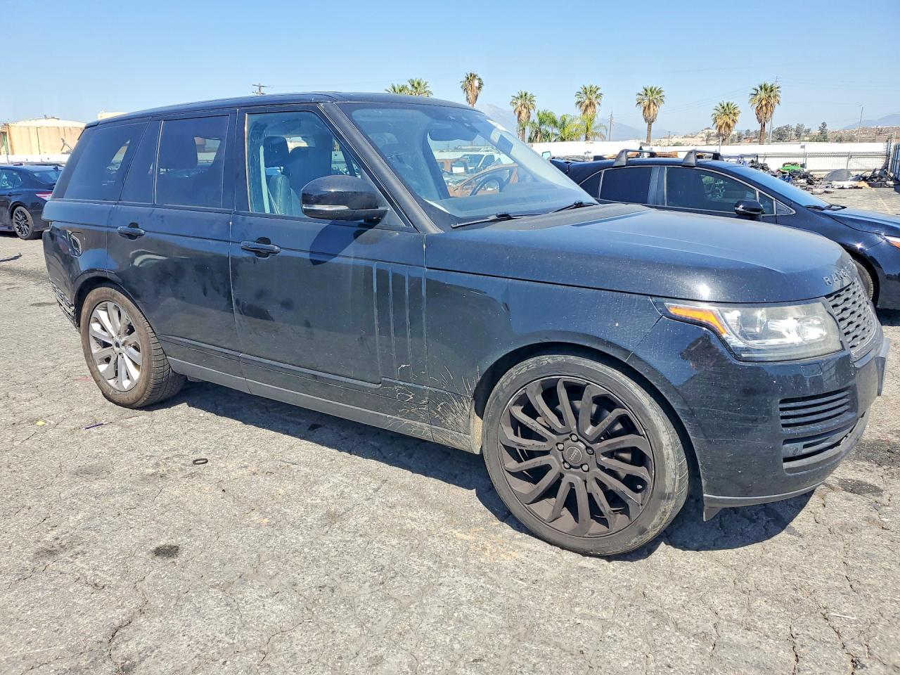 2017 Land Rover Range Rover Hse Black vin: SALGS2FK9HA328464