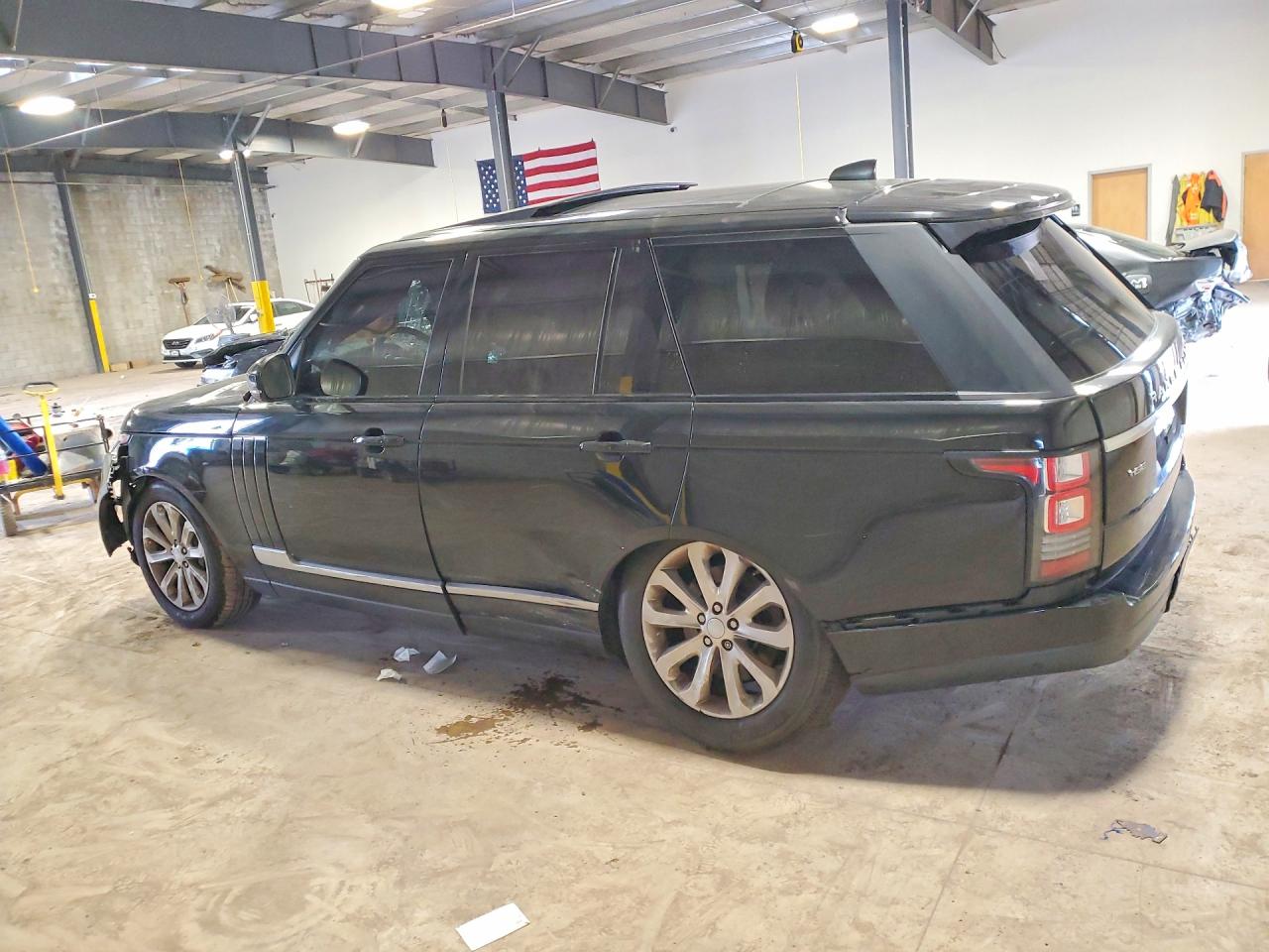 2017 Land Rover Range Rover Hse Black vin: SALGS2FV9HA351091