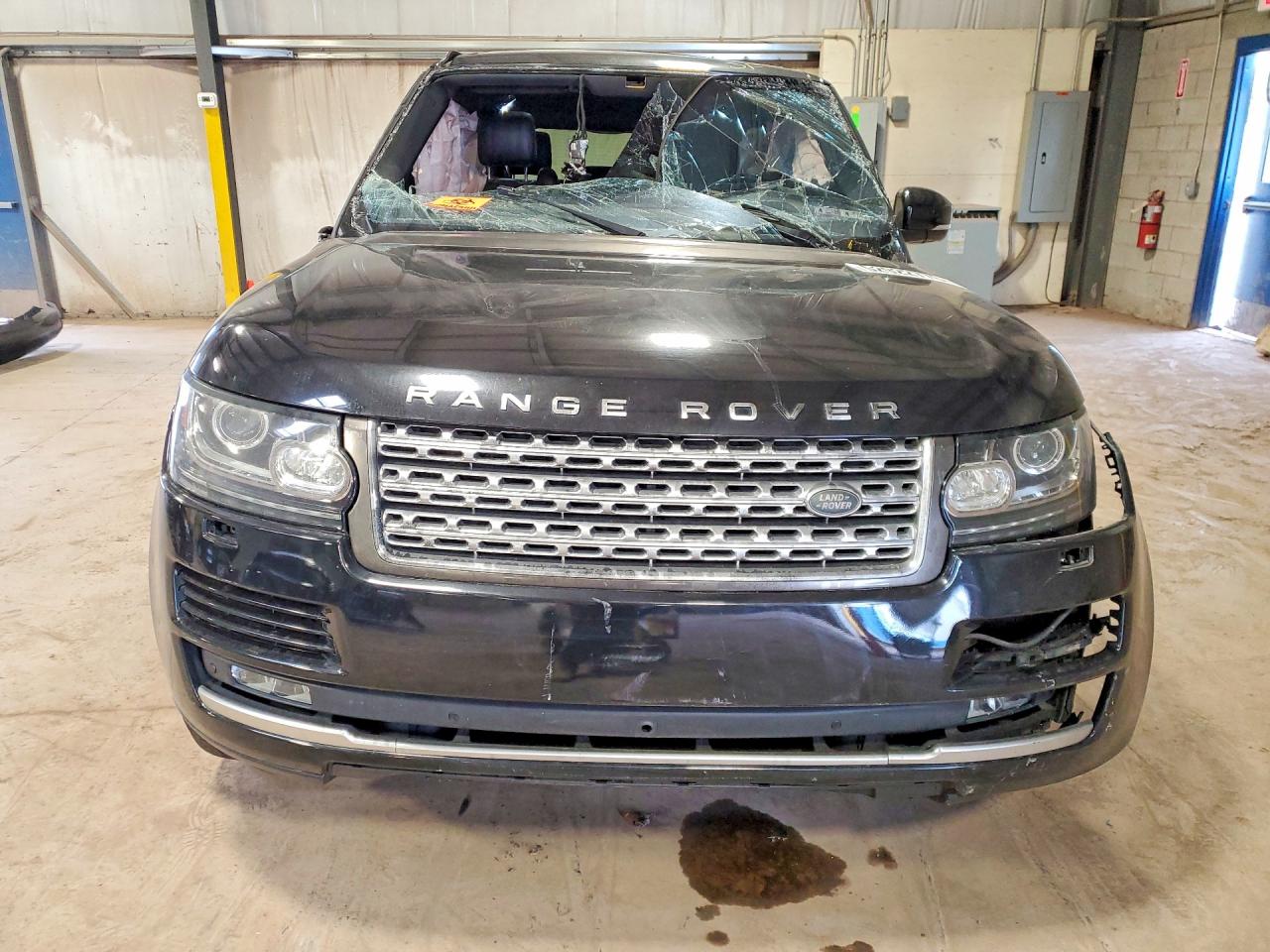 2017 Land Rover Range Rover Hse Black vin: SALGS2FV9HA351091