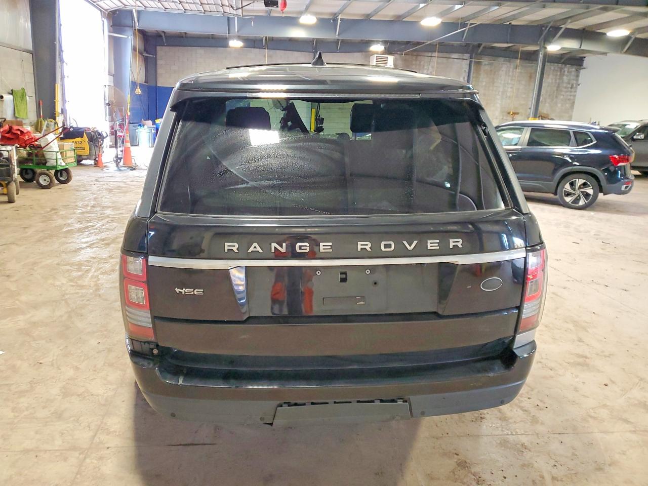 2017 Land Rover Range Rover Hse Black vin: SALGS2FV9HA351091