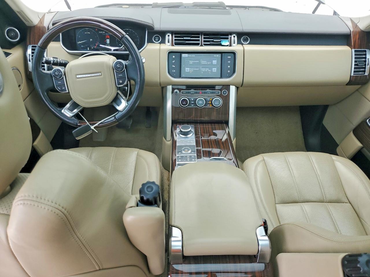 2016 Land Rover Range Rover Hse White vin: SALGS2PF0GA318857