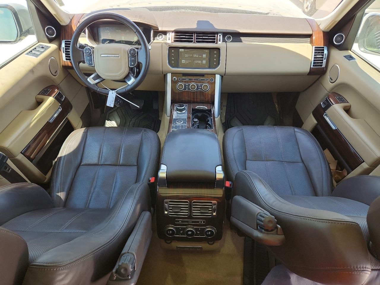 2016 Land Rover Range Rover Hse Beige vin: SALGS2PF4GA288133