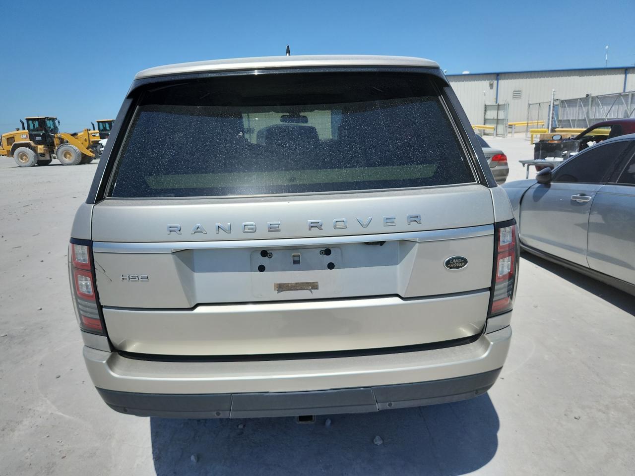 2016 Land Rover Range Rover Hse Beige vin: SALGS2PF4GA288133