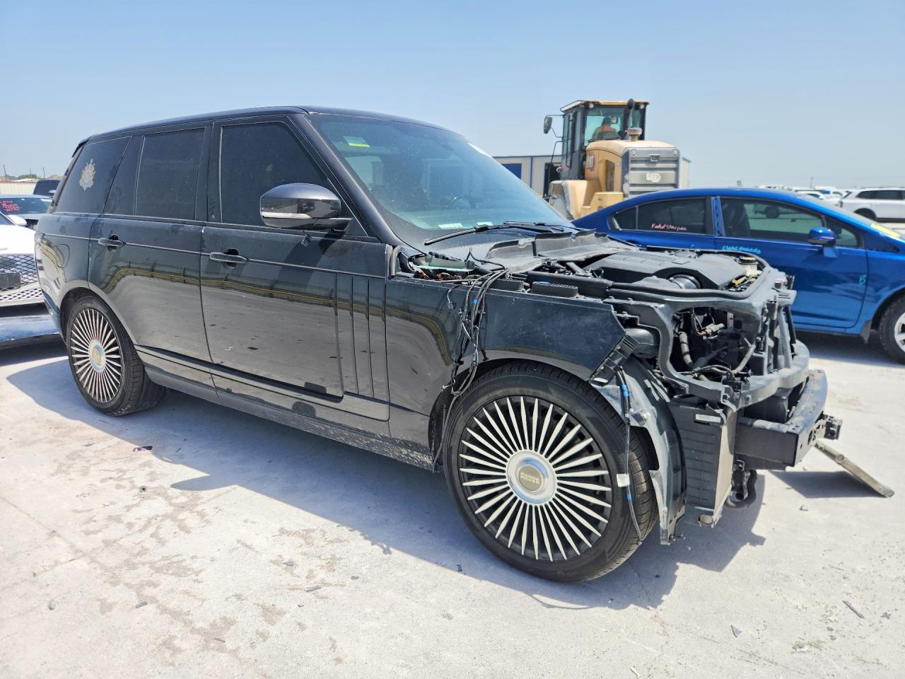 2018 Land Rover Range Rover Supercharged Black vin: SALGS2RE1JA516052