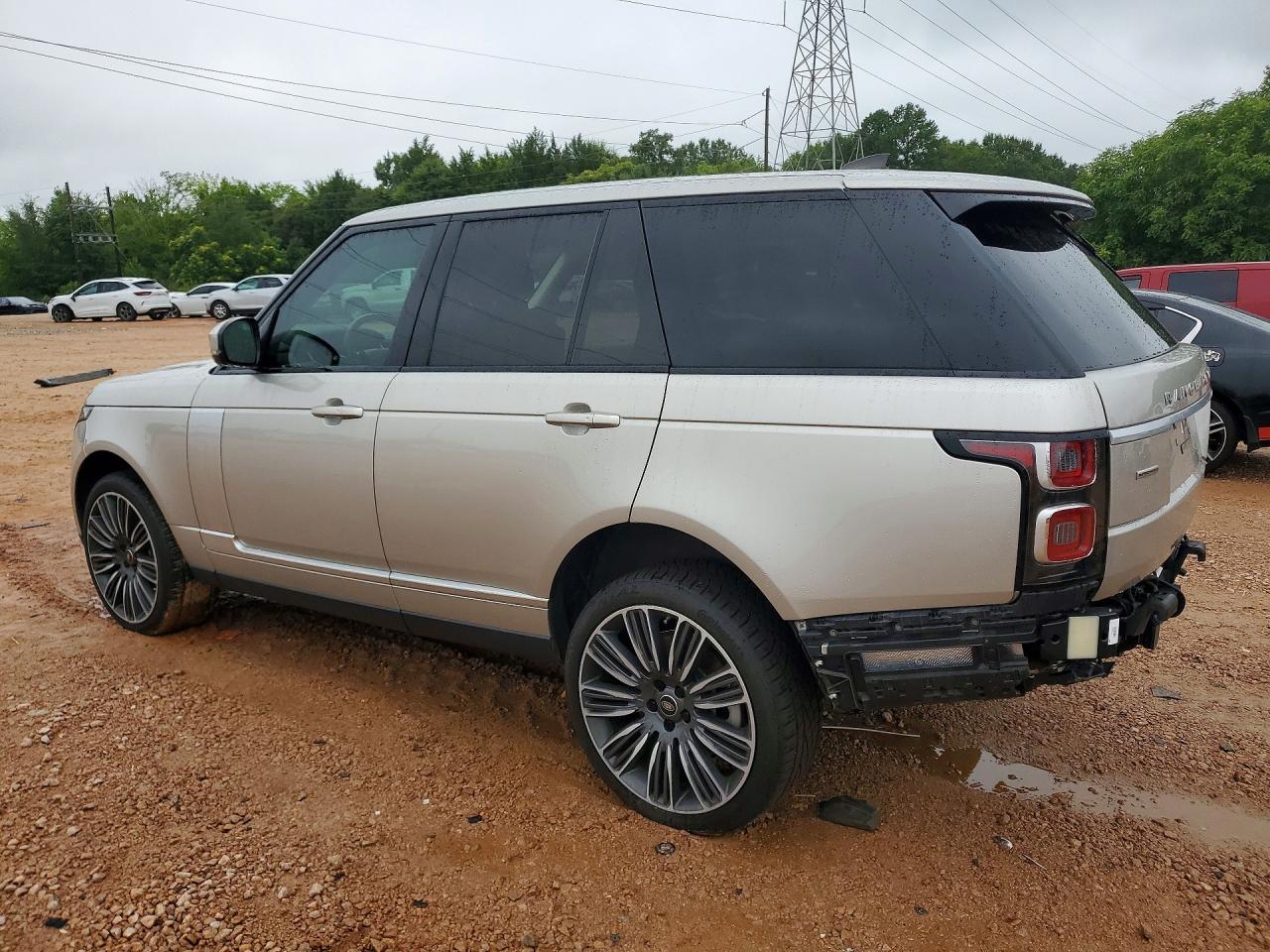 2018 Land Rover Range Rover Supercharged Silver vin: SALGS2RE5JA395686