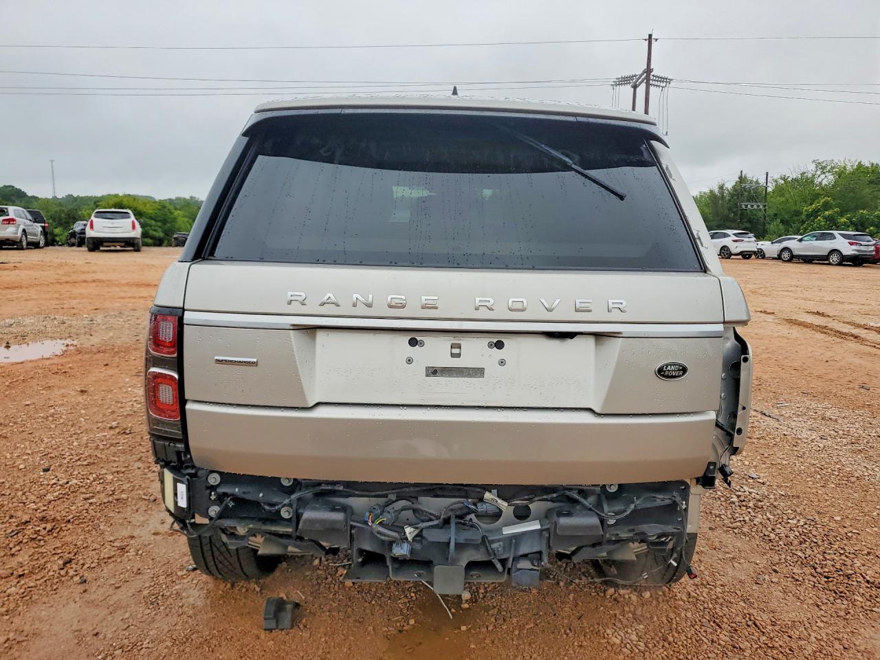 2018 Land Rover Range Rover Supercharged Silver vin: SALGS2RE5JA395686