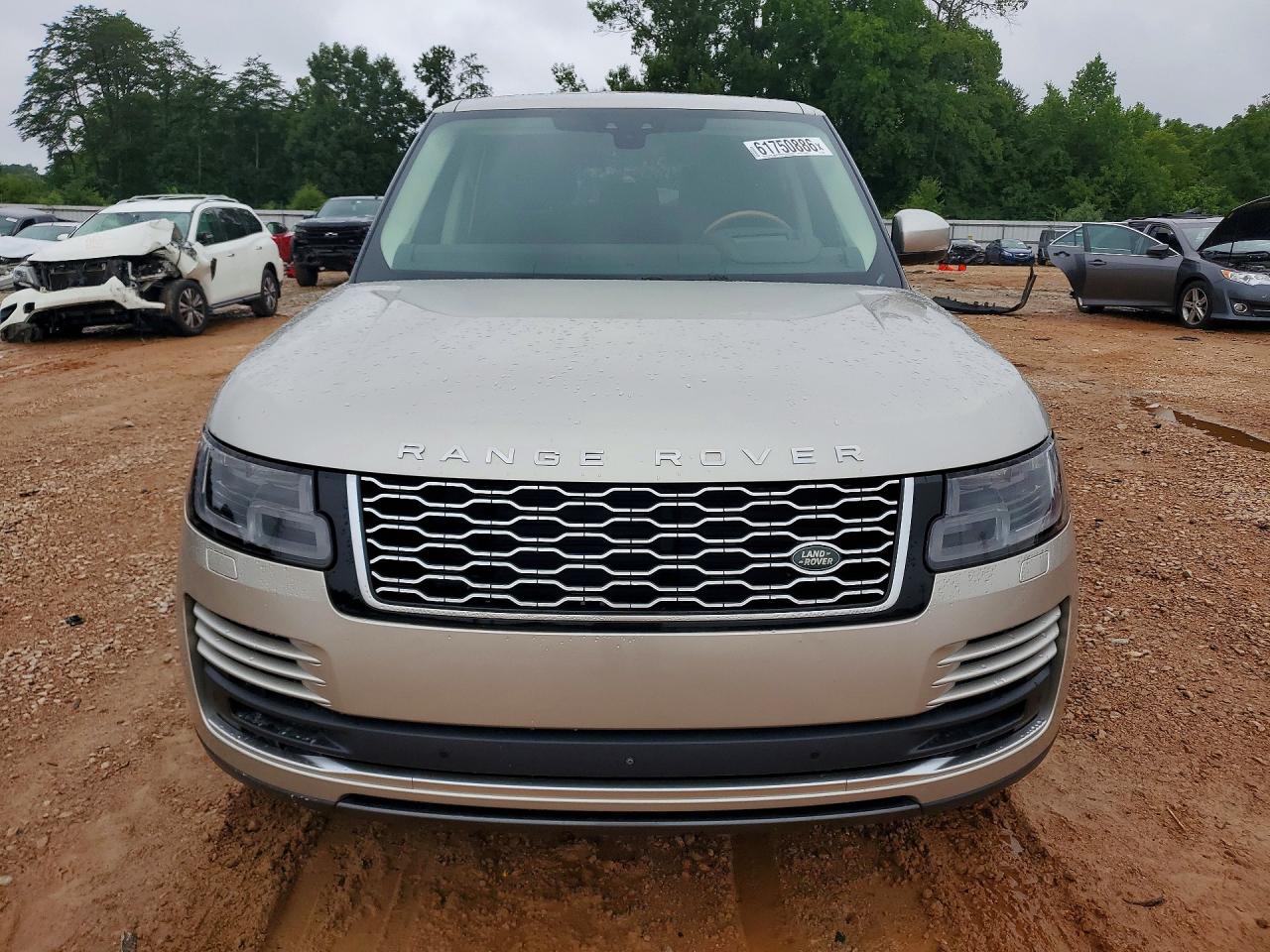 2018 Land Rover Range Rover Supercharged Silver vin: SALGS2RE5JA395686