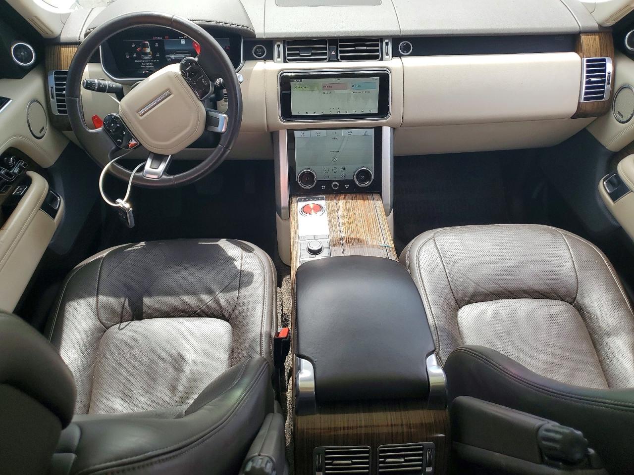 2019 Land Rover Range Rover Supercharged White vin: SALGS2RE9KA550287