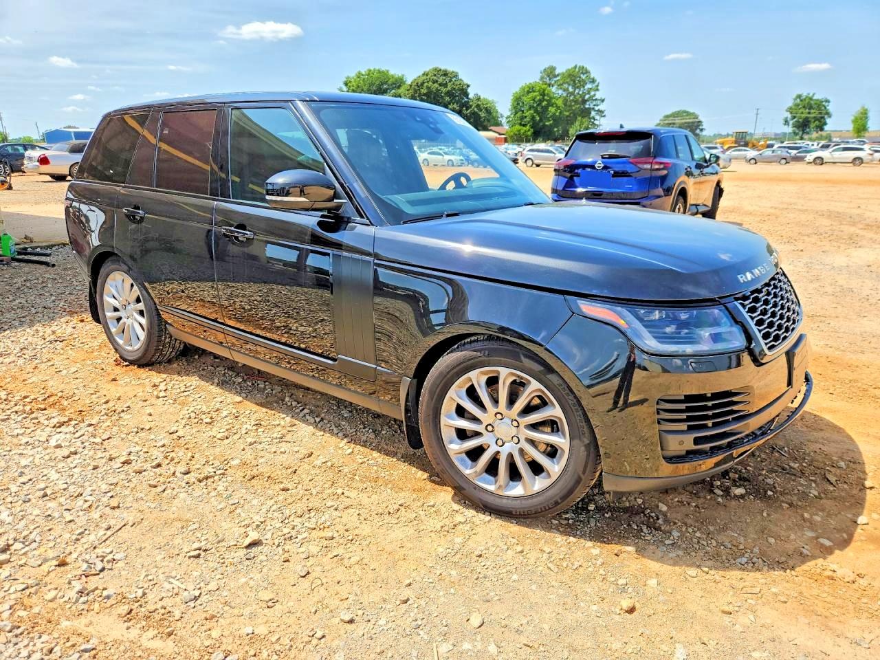 2020 Land Rover Range Rover Hse Black vin: SALGS2RK6LA585537