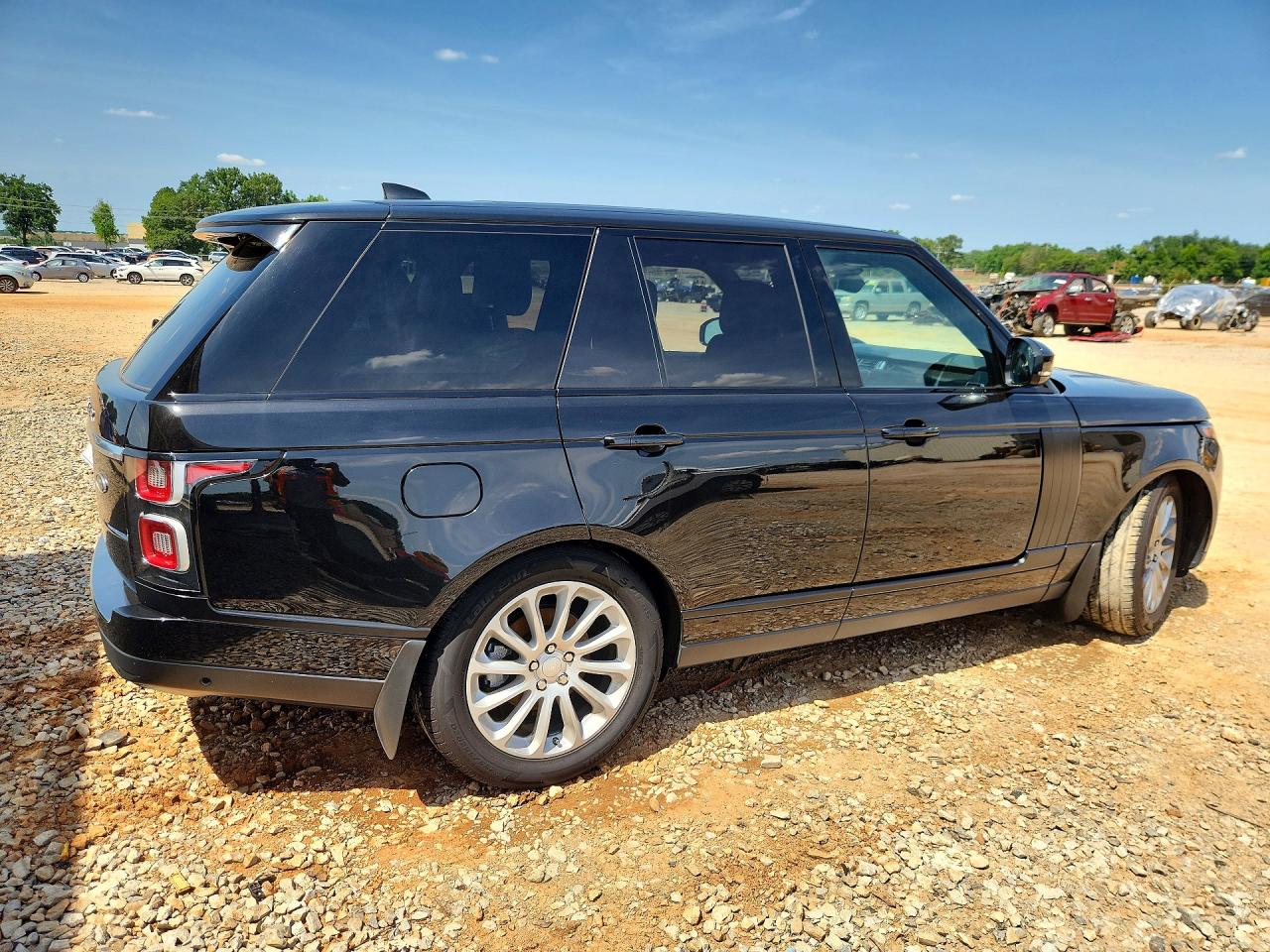 2020 Land Rover Range Rover Hse Black vin: SALGS2RK6LA585537