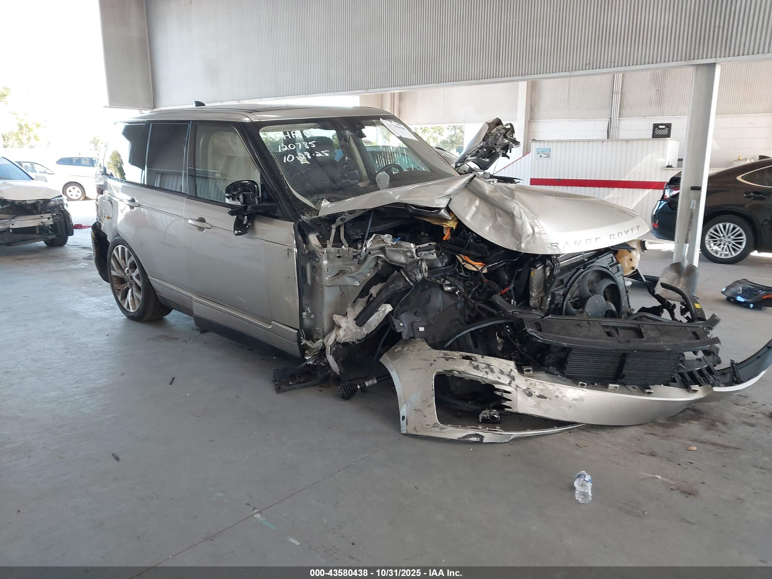 2020 Land Rover Range Rover Hse Gold vin: SALGS2RU0LA401534
