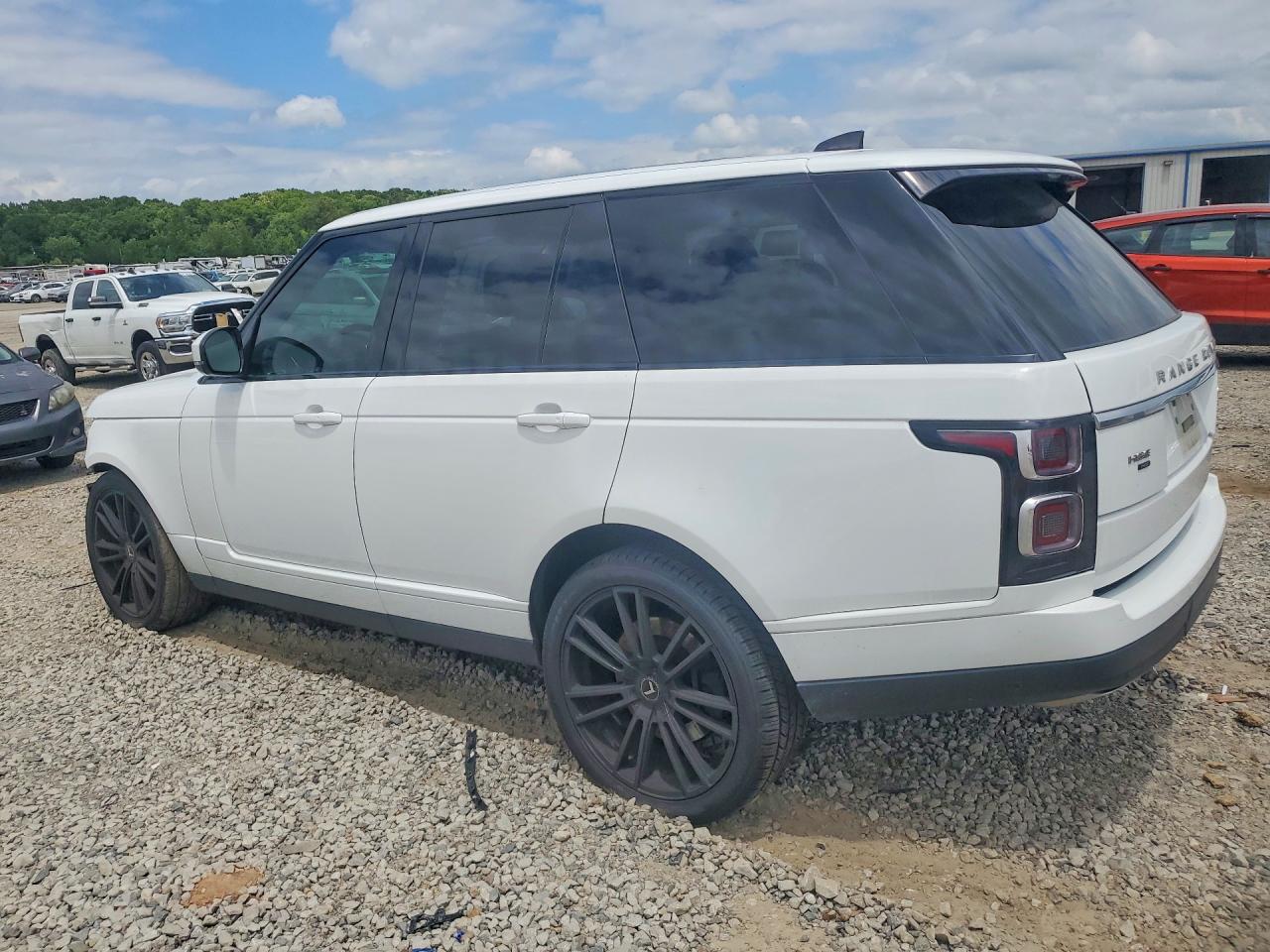 2020 Land Rover Range Rover Hse White vin: SALGS2RU0LA588919
