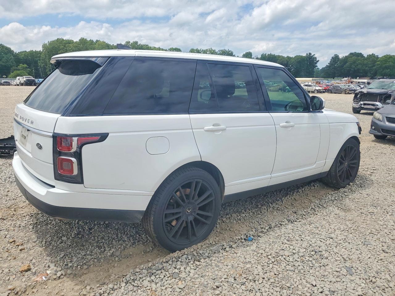 2020 Land Rover Range Rover Hse White vin: SALGS2RU0LA588919