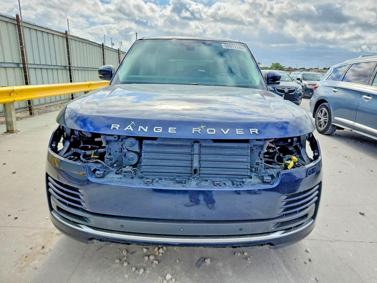2021 Land Rover Range Rover Hse Westminster Edition Blue vin: SALGS2RU0MA445776