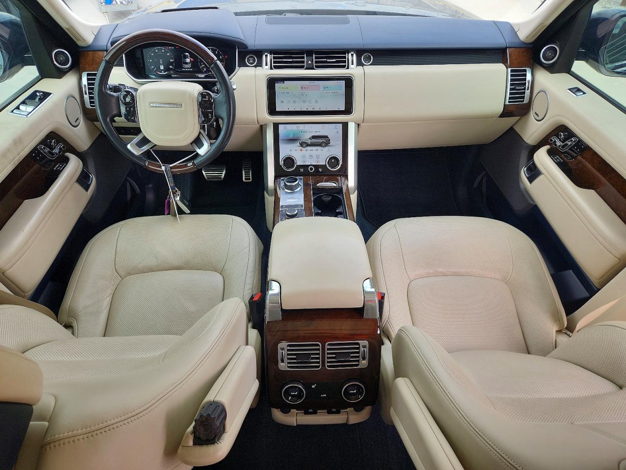 2021 Land Rover Range Rover Hse Westminster Edition Blue vin: SALGS2RU0MA445776