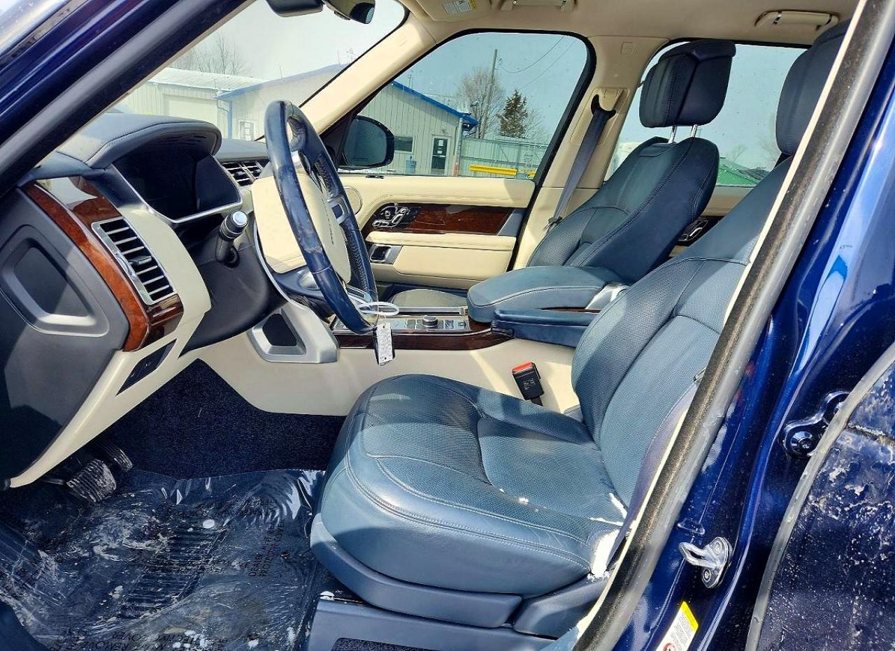 2020 Land Rover Range Rover Hse Blue vin: SALGS2RU1LA405446