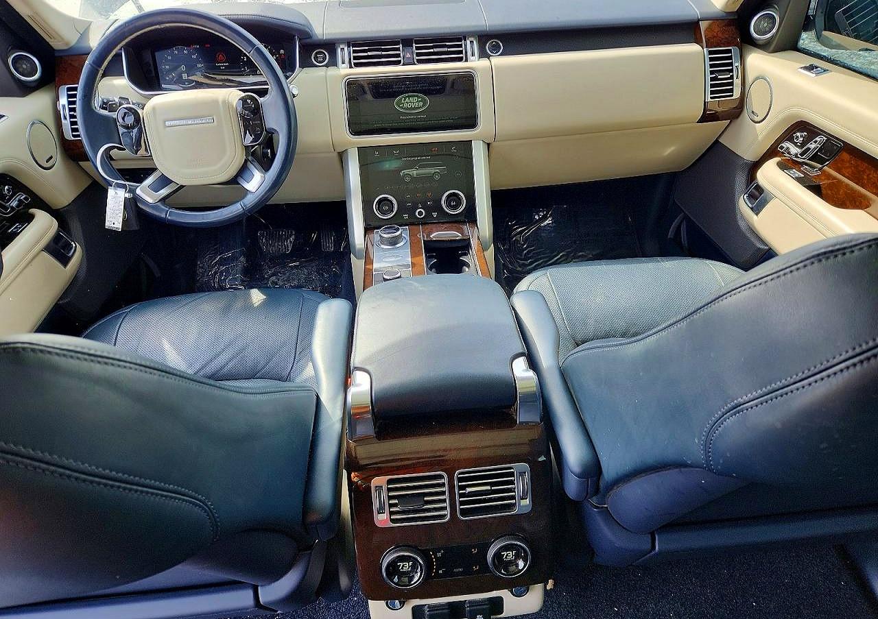 2020 Land Rover Range Rover Hse Blue vin: SALGS2RU1LA405446