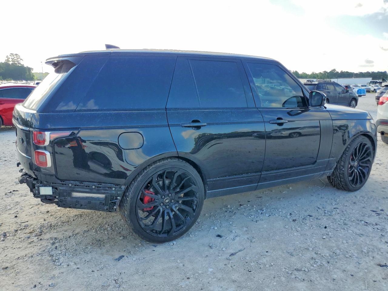 2020 Land Rover Range Rover Hse Black vin: SALGS2RU2LA591434