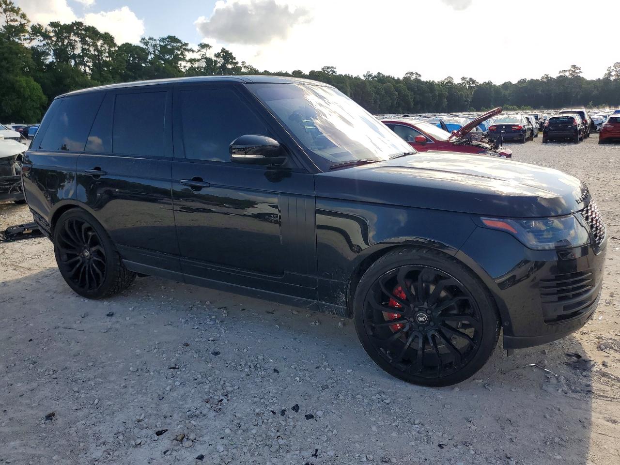 2020 Land Rover Range Rover Hse Black vin: SALGS2RU2LA591434