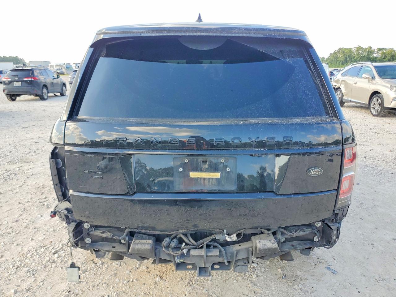 2020 Land Rover Range Rover Hse Black vin: SALGS2RU2LA591434