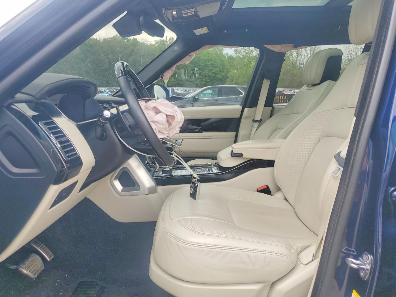 2021 Land Rover Range Rover Hse Westminster Edition Blue vin: SALGS2RU5MA433557