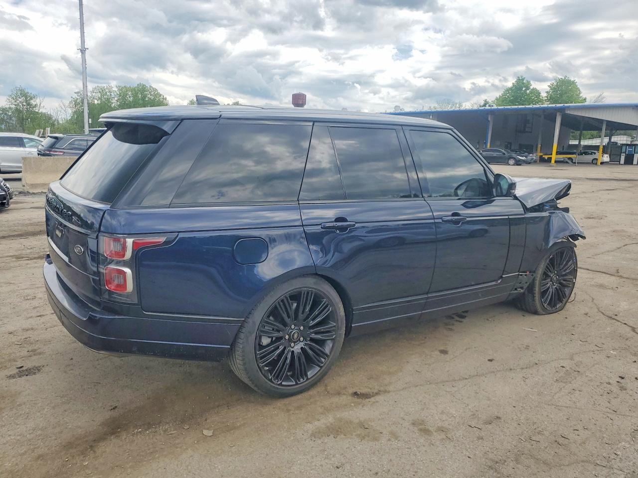 2021 Land Rover Range Rover Hse Westminster Edition Blue vin: SALGS2RU5MA433557