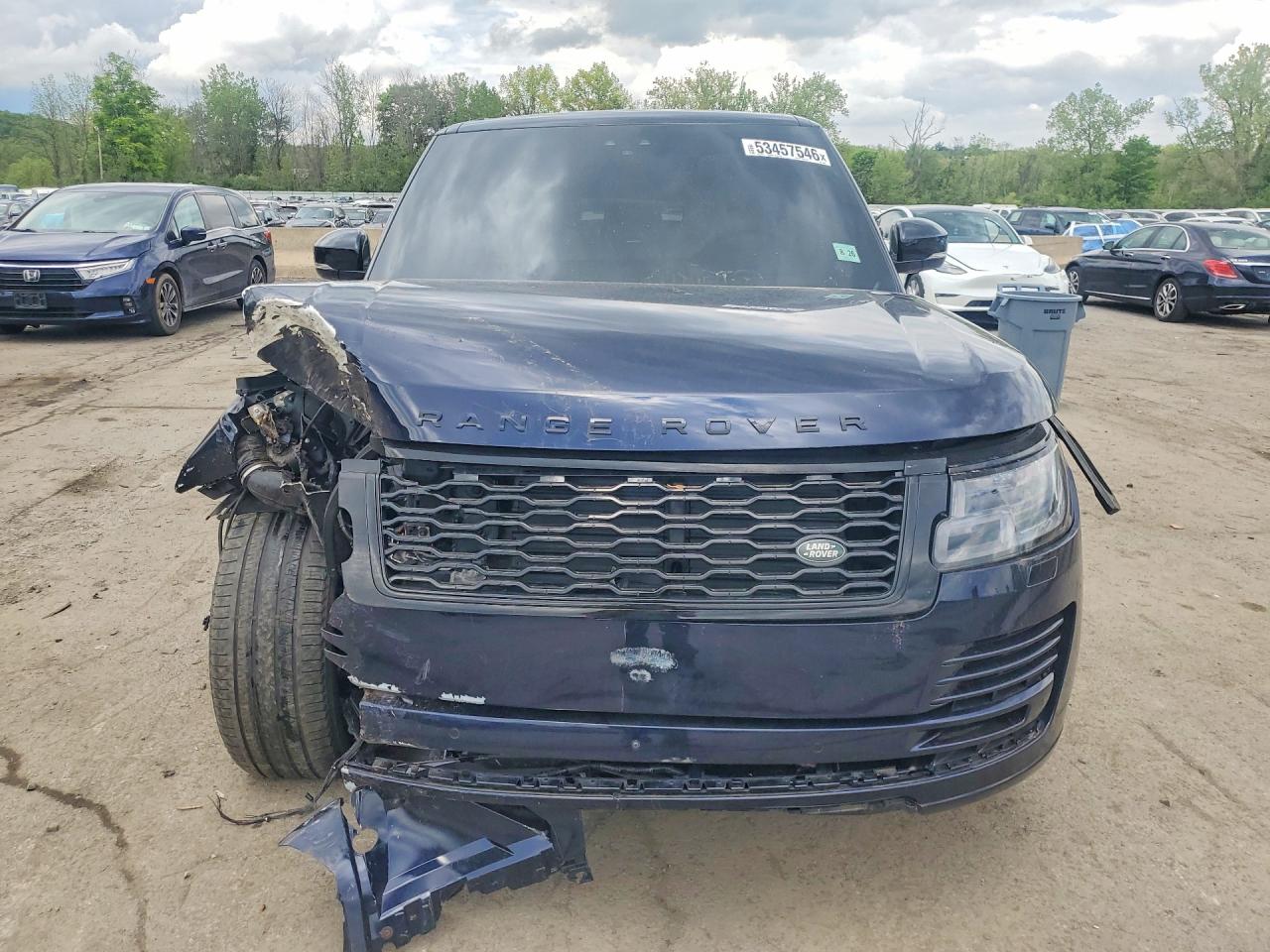 2021 Land Rover Range Rover Hse Westminster Edition Blue vin: SALGS2RU5MA433557