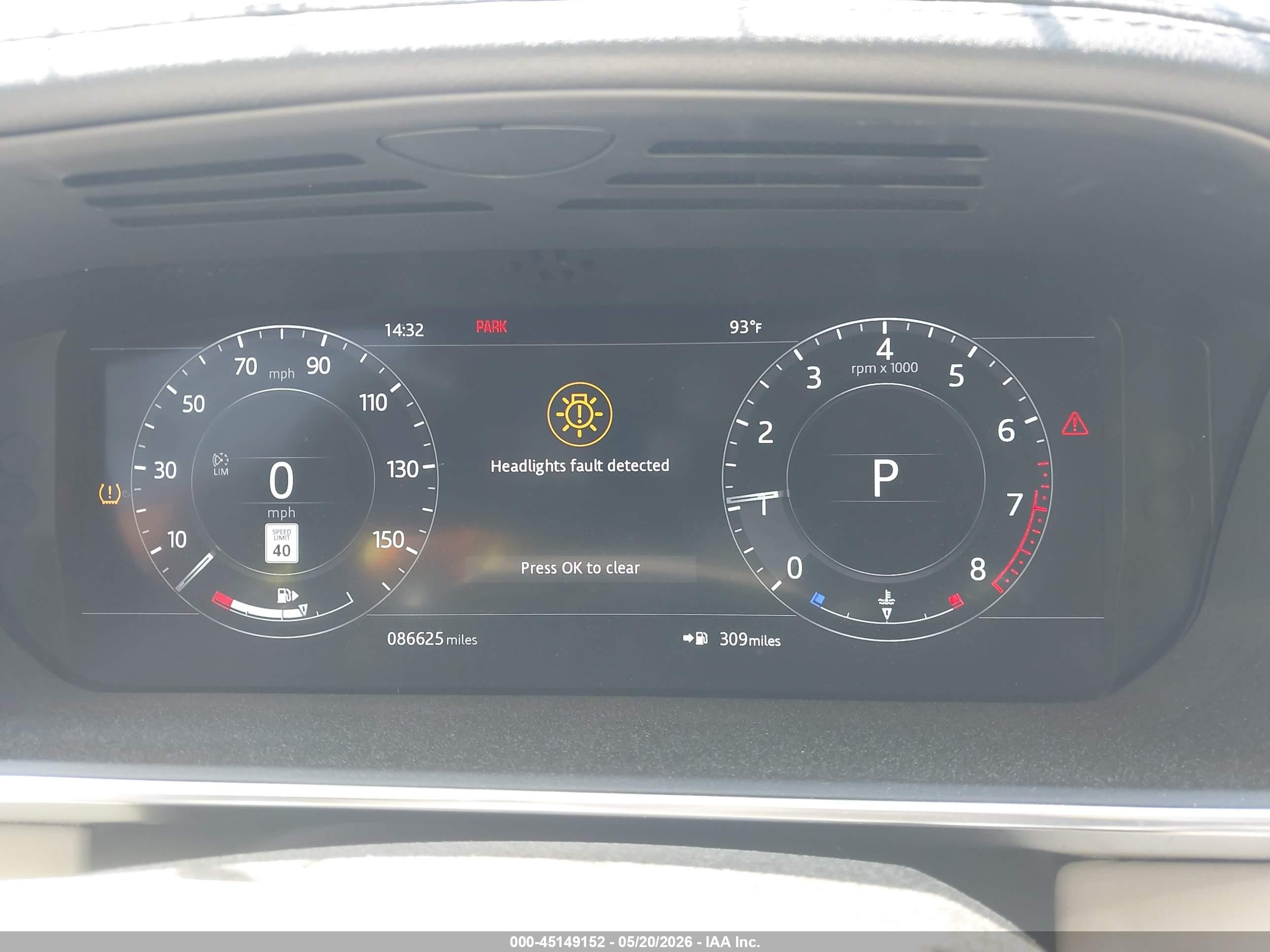 2020 Land Rover Range Rover Hse Black vin: SALGS2RU6LA589623