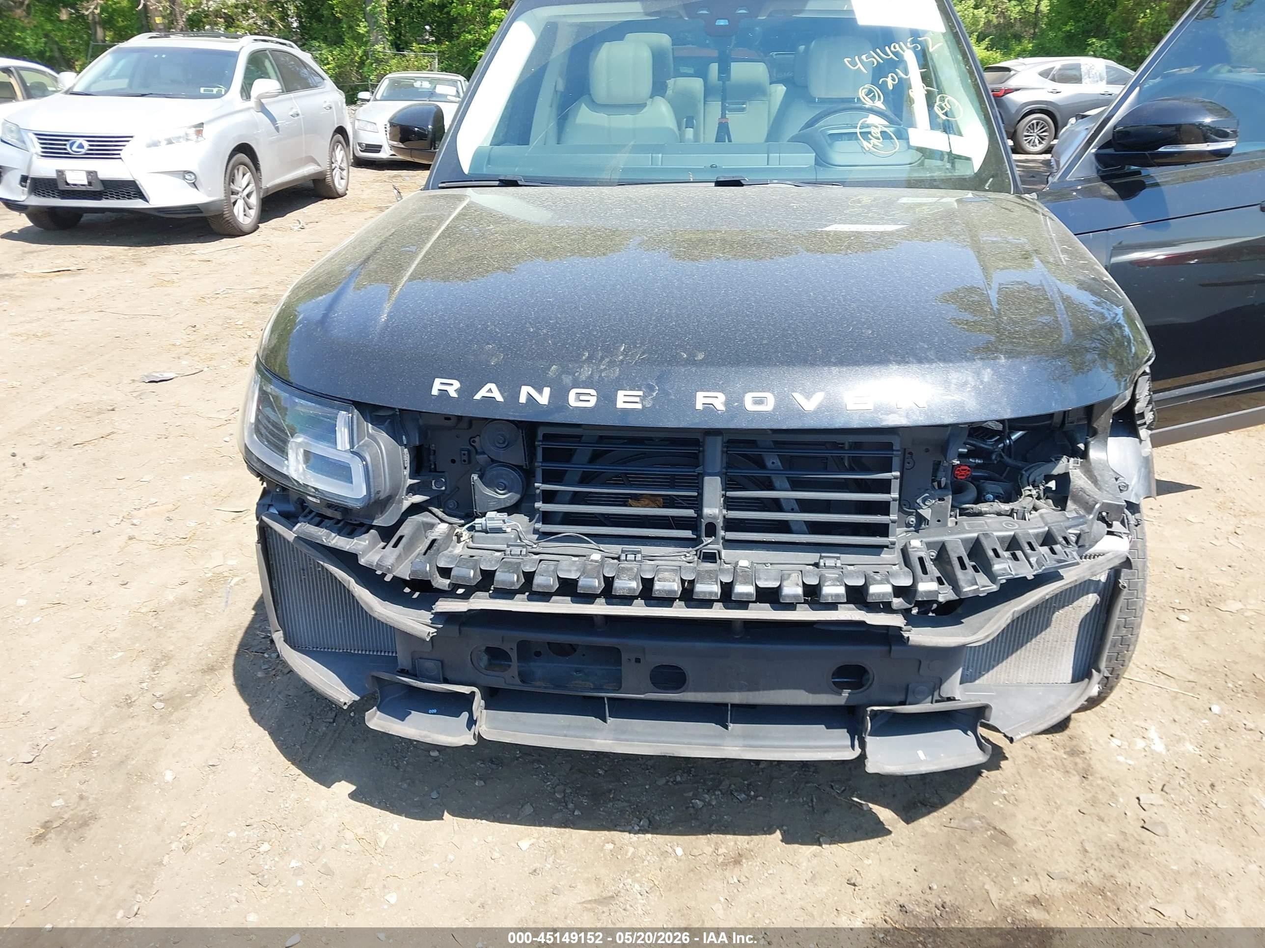 2020 Land Rover Range Rover Hse Black vin: SALGS2RU6LA589623