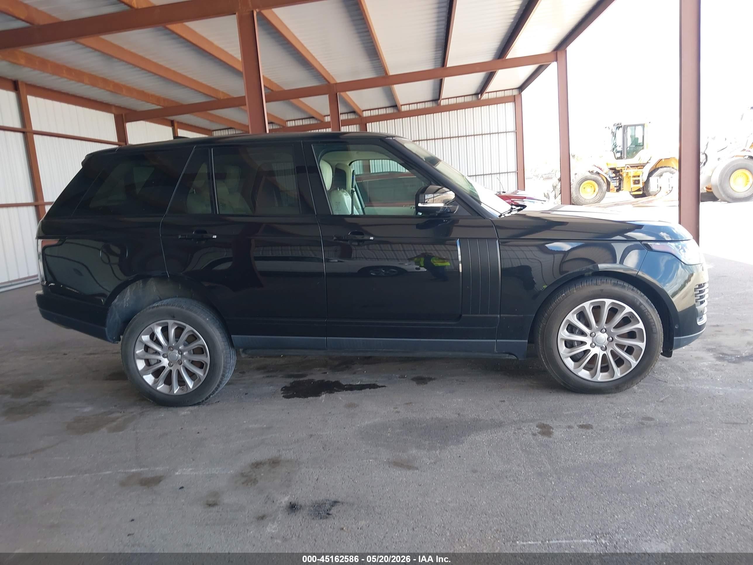 2020 Land Rover Range Rover Hse Black vin: SALGS2RU9LA414606