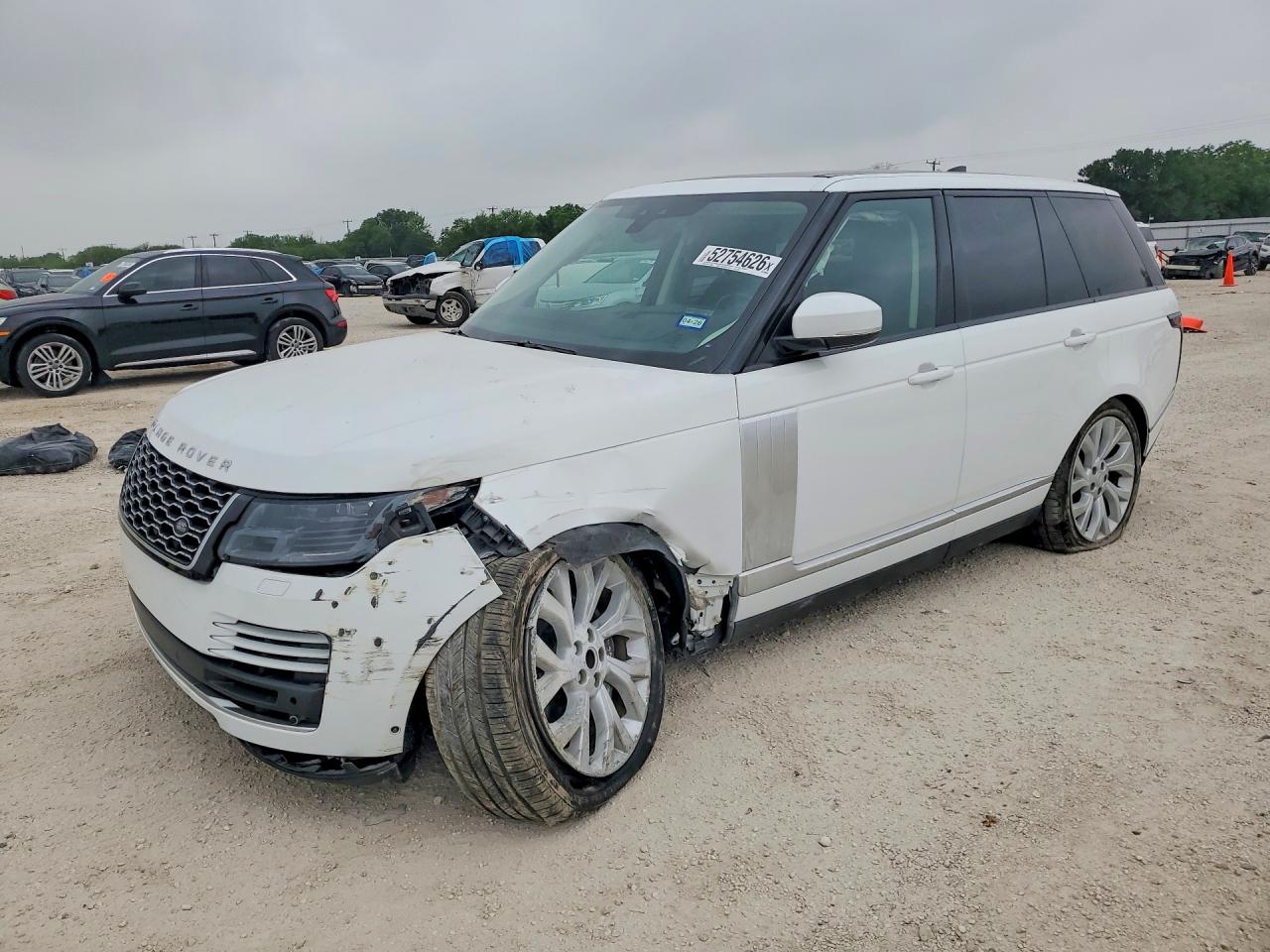 2021 Land Rover Range Rover Hse Westminster Edition White vin: SALGS2RUXMA446451