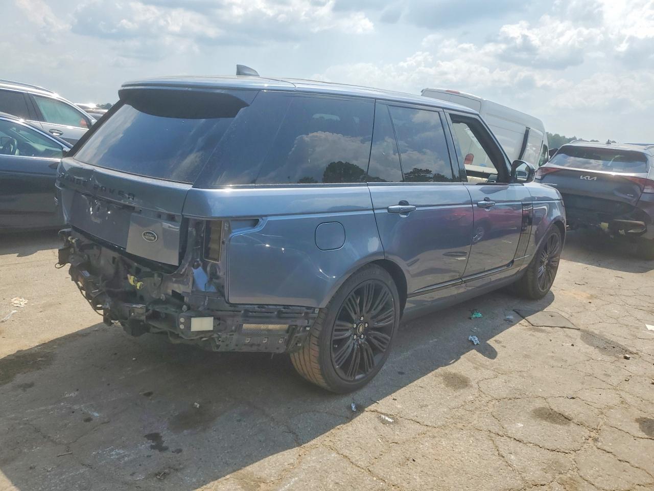 2022 Land Rover Range Rover Westminster Edition Синий vin: SALGS2SE6NA469262