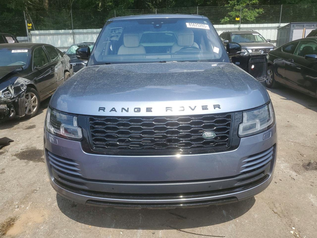 2022 Land Rover Range Rover Westminster Edition Синий vin: SALGS2SE6NA469262