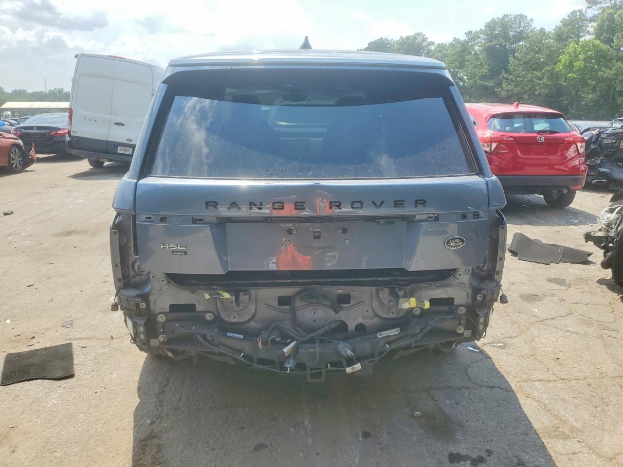 2022 Land Rover Range Rover Westminster Edition Синий vin: SALGS2SE6NA469262