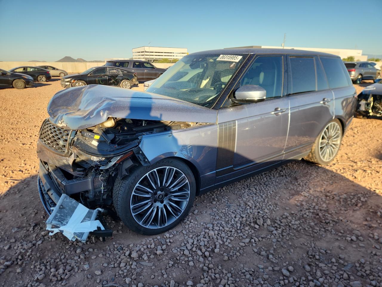 2021 Land Rover Range Rover Westminster Edition Gray vin: SALGS2SEXMA421603
