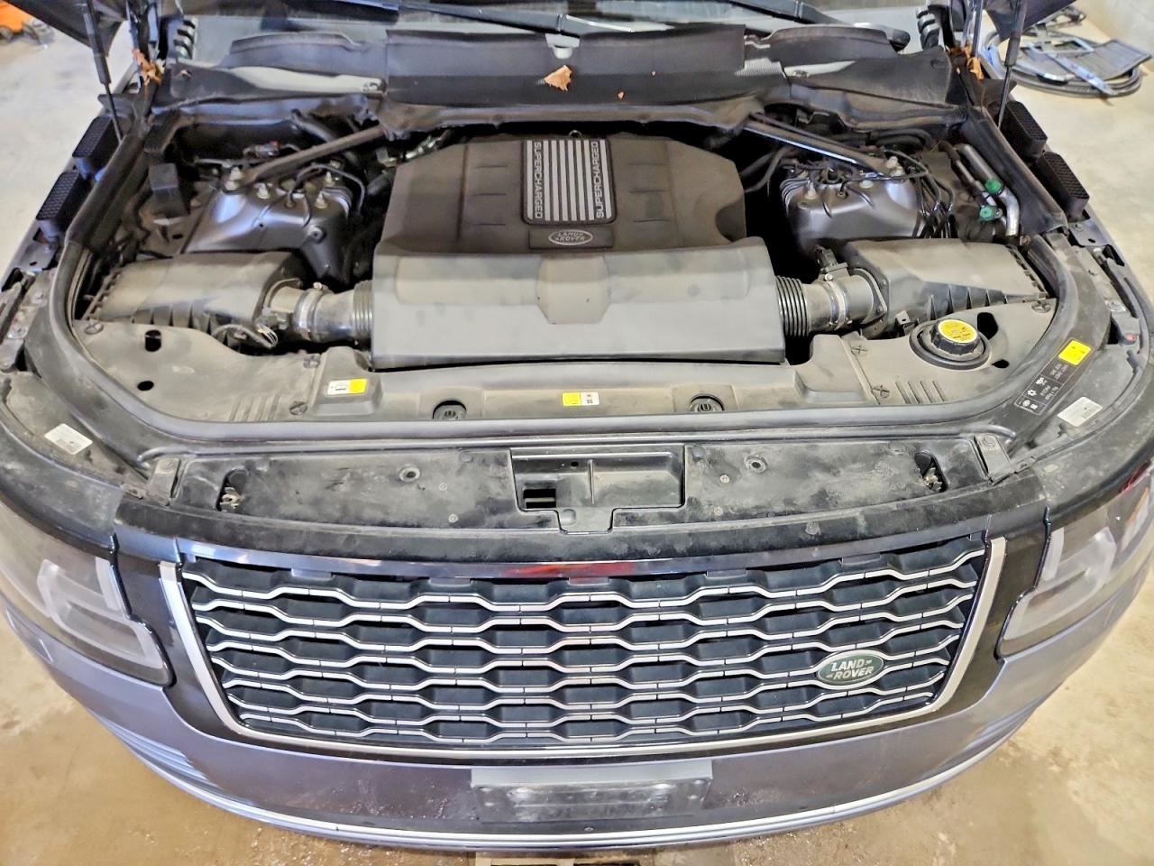 2019 Land Rover Range Rover Hse Синий vin: SALGS2SV2KA516458