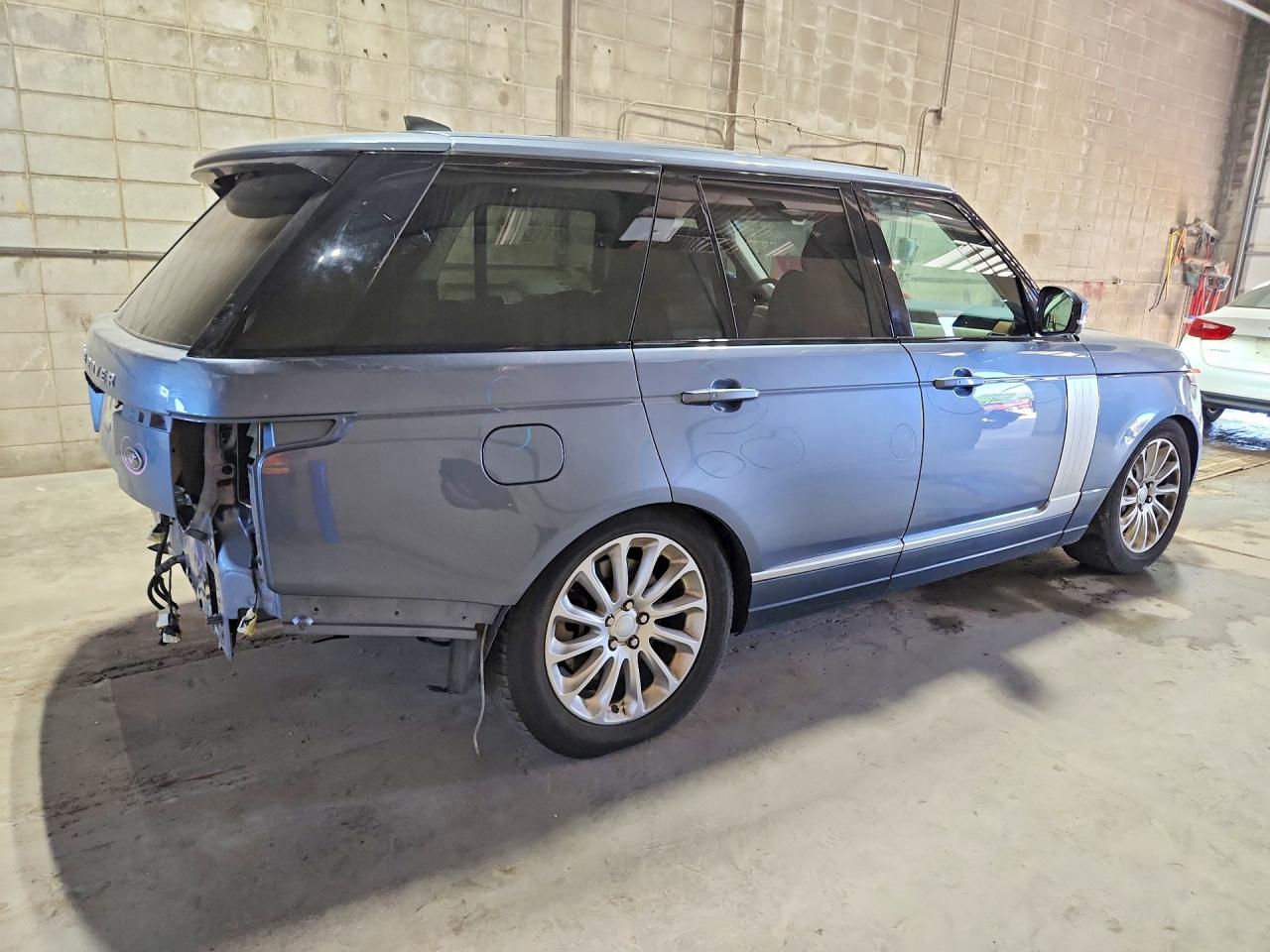 2019 Land Rover Range Rover Hse Синий vin: SALGS2SV2KA516458
