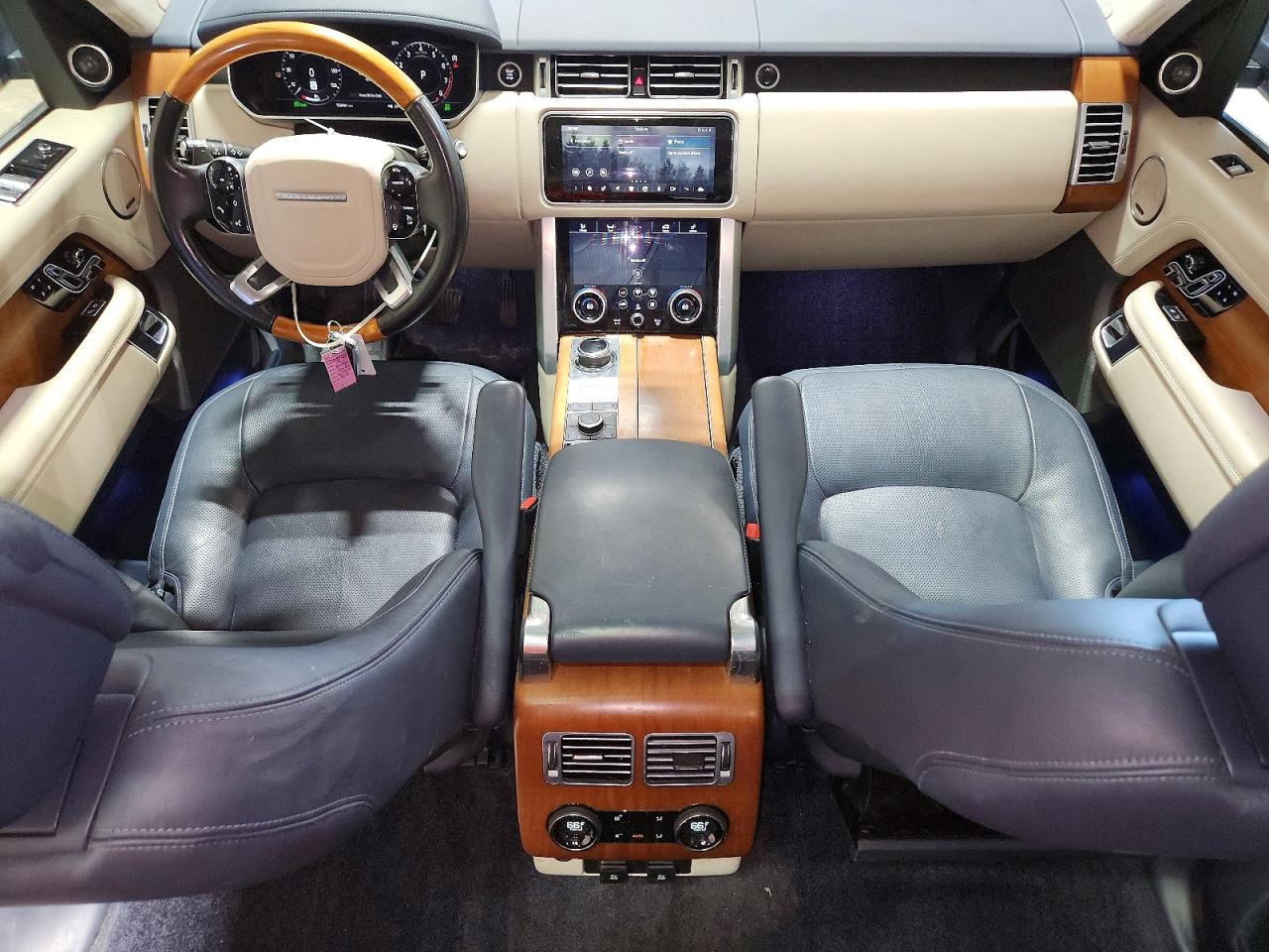 2019 Land Rover Range Rover Hse Синий vin: SALGS2SV2KA516458