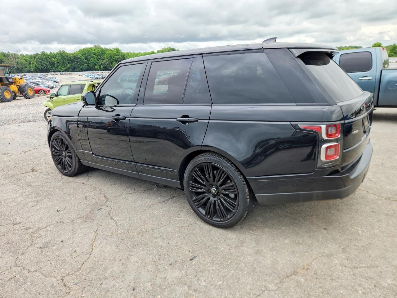 2018 Land Rover Range Rover Hse Black vin: SALGS2SV4JA508795