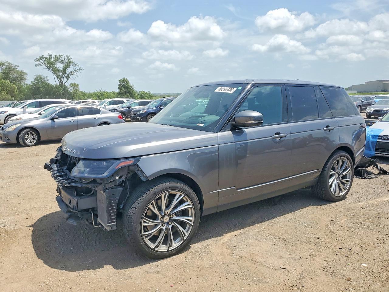 2018 Land Rover Range Rover Hse Silver vin: SALGS2SV4JA512507