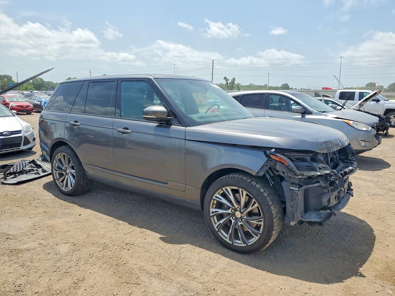 2018 Land Rover Range Rover Hse Silver vin: SALGS2SV4JA512507