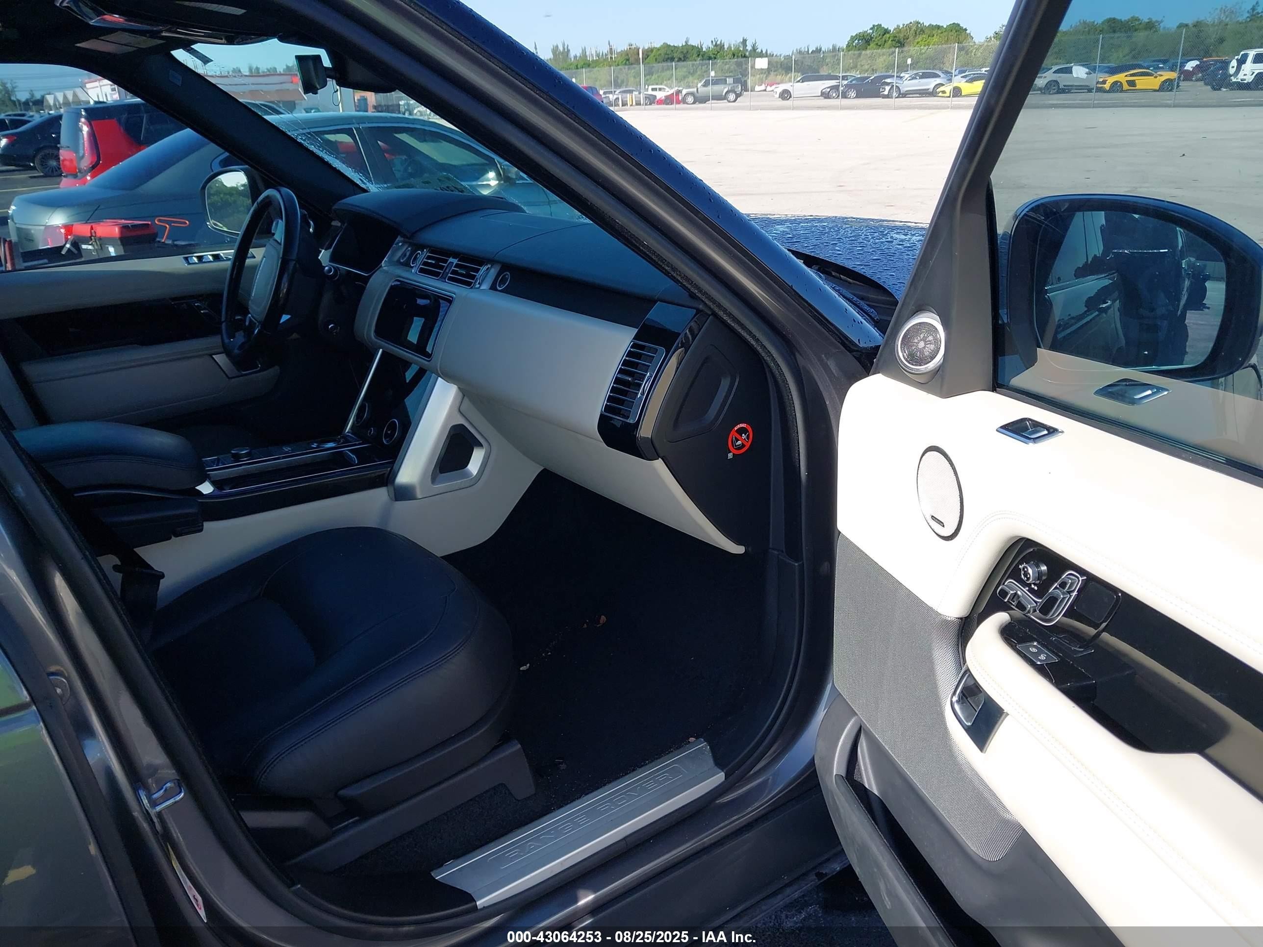 2018 Land Rover Range Rover 3.0l V6 Supercharged Hse Gray vin: SALGS2SV8JA514745