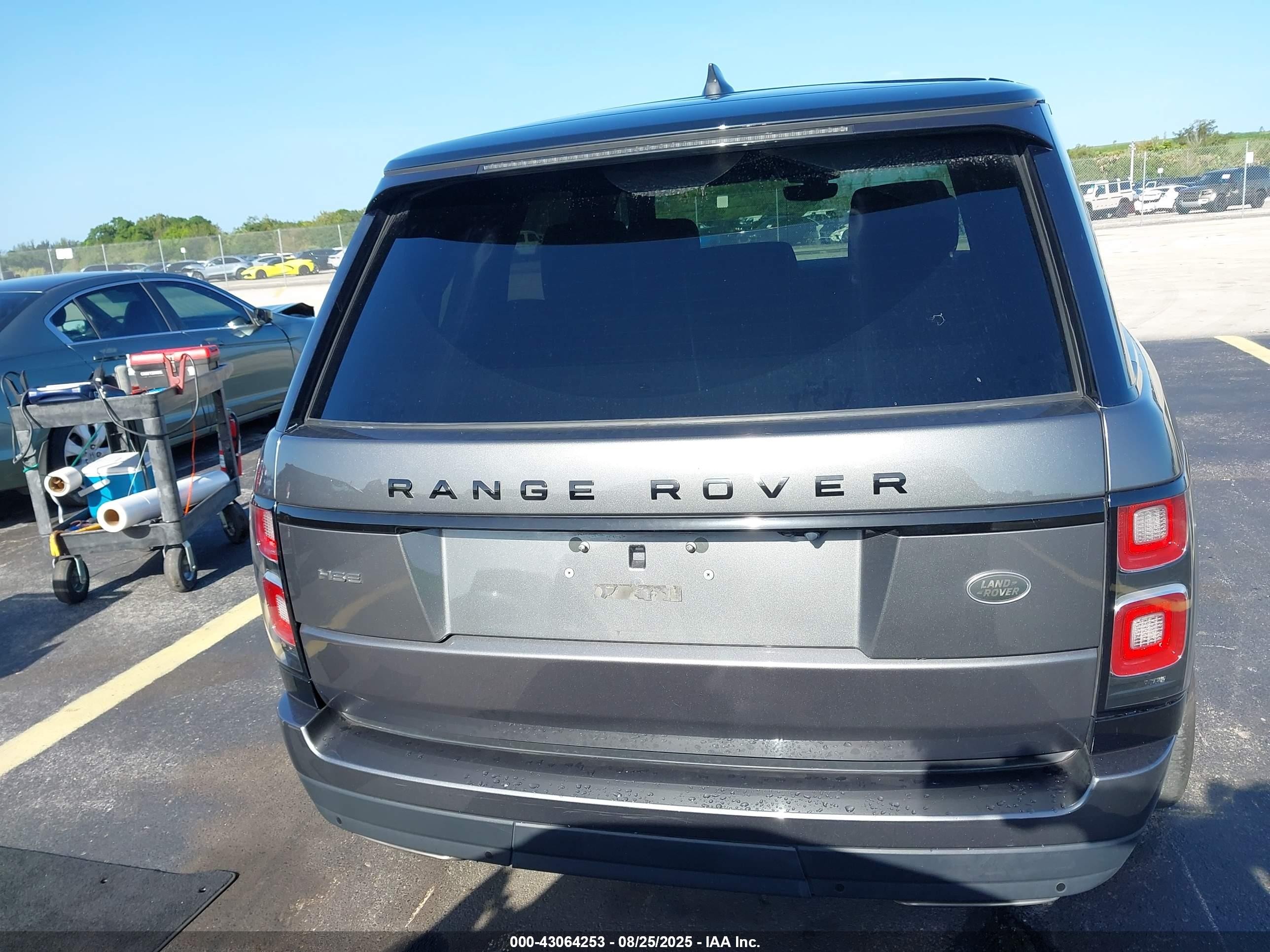 2018 Land Rover Range Rover 3.0l V6 Supercharged Hse Gray vin: SALGS2SV8JA514745