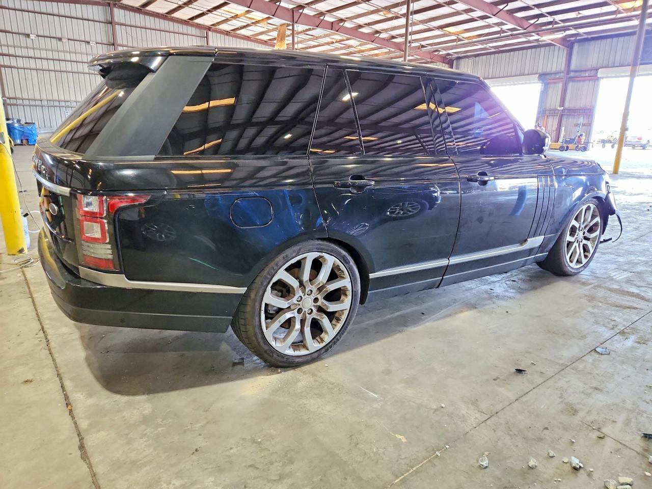 2015 Land Rover Range Rover Supercharged Black vin: SALGS2TF1FA216231