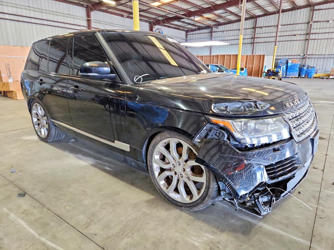 2015 Land Rover Range Rover Supercharged Black vin: SALGS2TF1FA216231
