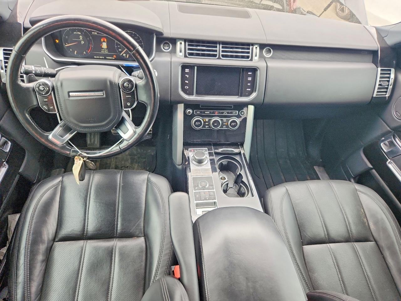 2015 Land Rover Range Rover Supercharged Black vin: SALGS2TF1FA237614