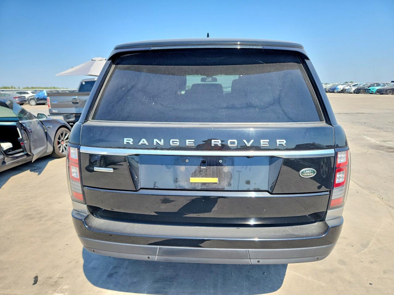 2015 Land Rover Range Rover Supercharged Black vin: SALGS2TF2FA228677