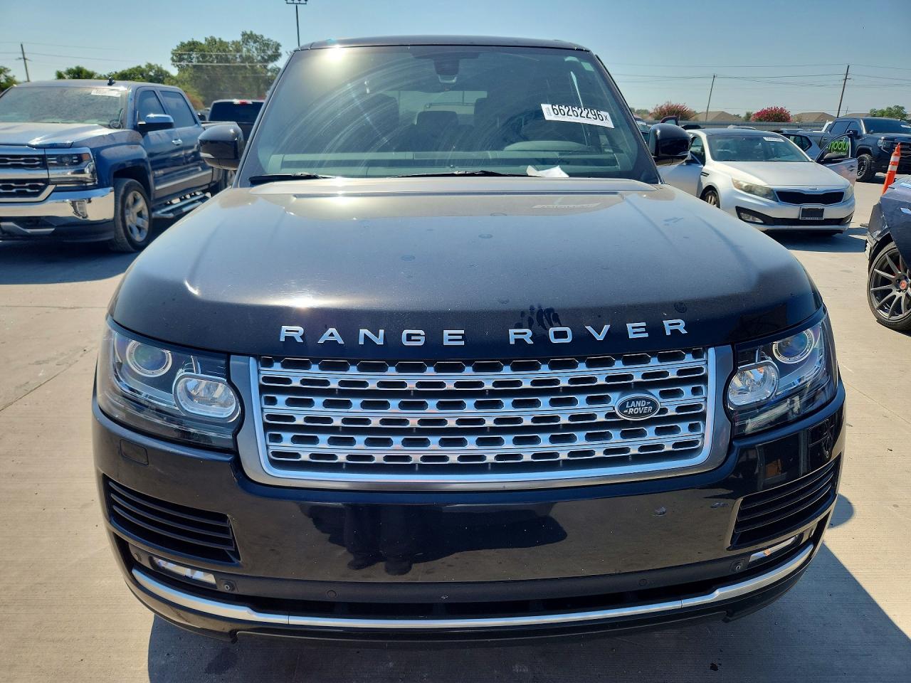 2015 Land Rover Range Rover Supercharged Black vin: SALGS2TF2FA228677